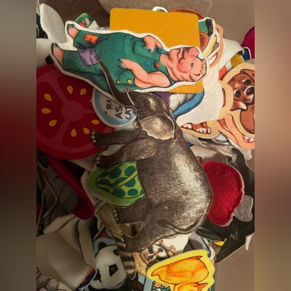 Over 50 random felt characteristics